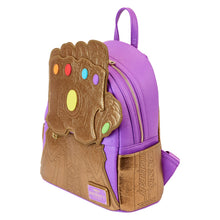Load image into Gallery viewer, LF MARVEL SHINE THANOS GAUNTLET MINI BACKPACK
