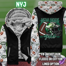 Load image into Gallery viewer, FB JACKET RUN-NYJ-PREORDER CLOSING 10/6
