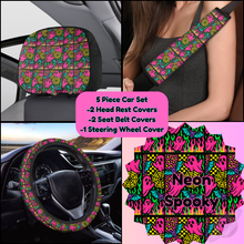 Load image into Gallery viewer, 5 PIECE CAR SET-NEON SPOOKY-PREORDER CLOSING 9/5
