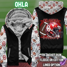 Load image into Gallery viewer, FB JACKET RUN-OKLA-PREORDER CLOSING 10/6
