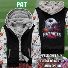 Load image into Gallery viewer, FB JACKET RUN-PAT-PREORDER CLOSING 10/6
