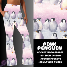 Load image into Gallery viewer, PINK PENGUIN-YOGA FLARES 7-PREORDER DUE 10/2
