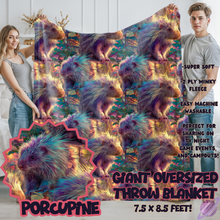 Load image into Gallery viewer, PORCUPINE-OVERSIZED THROW 14-PREORDER CLOSING 10/8

