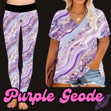 Load image into Gallery viewer, PURPLE GEODE-PRETTY RUN TUNIC/TANK PREORDER CLOSING 1/30
