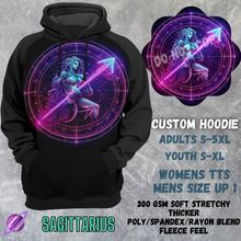 Load image into Gallery viewer, SAGITTARIUS -CUSTOM HOODIES RE-RUN PREORDER CLOSING 5/11
