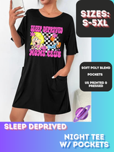 Load image into Gallery viewer, SLEEP DEPRIVED-SLEEP SHIRT-PREORDER CLOSING 9/20
