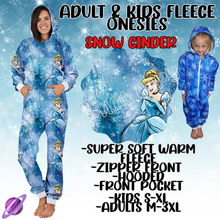 Load image into Gallery viewer, SNOW CINDER - ADULT &amp; KIDS FLEECE ONESIES CLOSING 9/28
