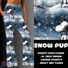 Load image into Gallery viewer, SNOW PUP-YOGA FLARES 7-PREORDER DUE 10/2
