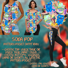 Load image into Gallery viewer, SODA POP - PATTERN POCKET OUTFIT RUN 14 CLOSING 10/4
