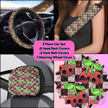 Load image into Gallery viewer, 5 PIECE CAR SET-SKULL CHERRY-PREORDER CLOSING 9/5
