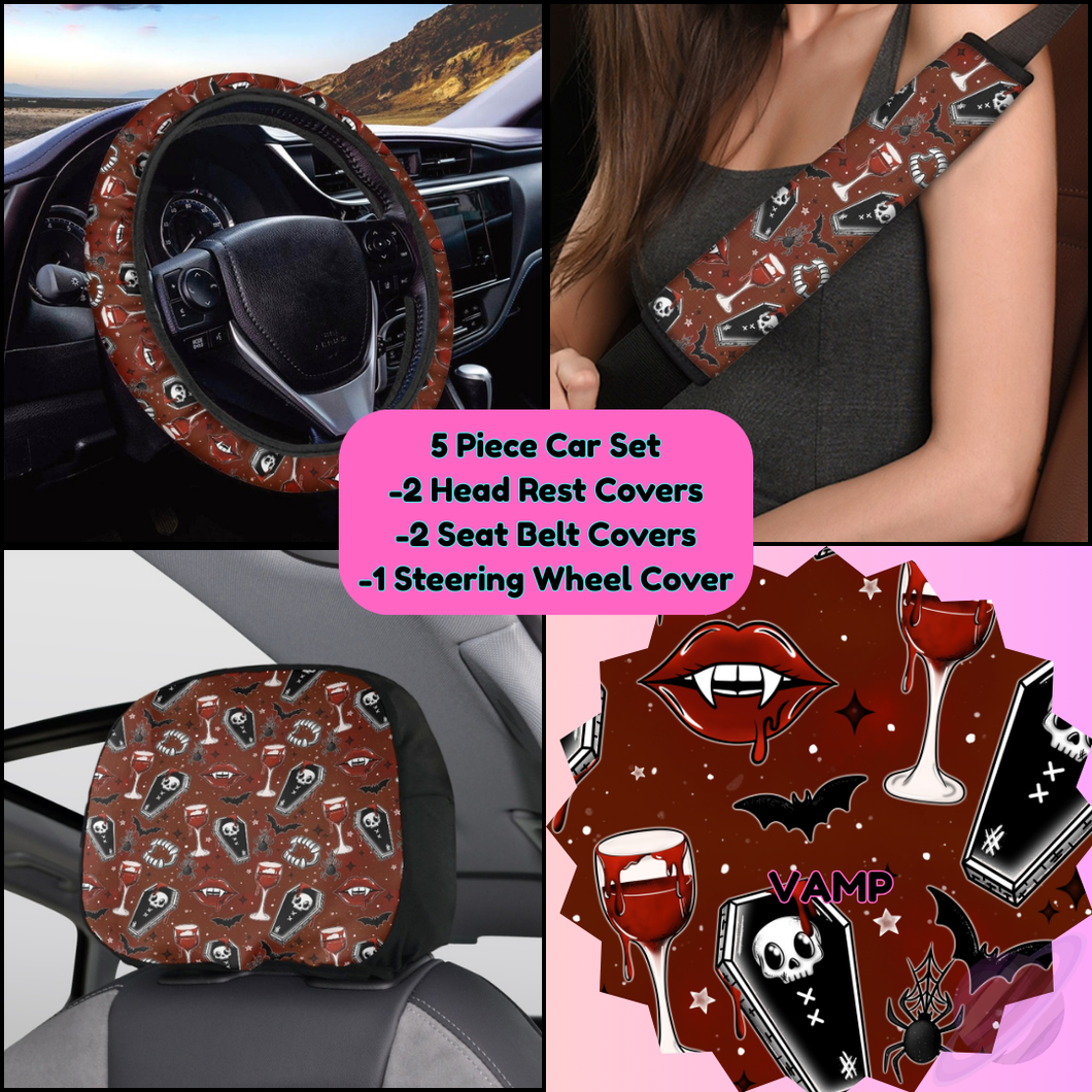 5 PIECE CAR SET-VAMP-PREORDER CLOSING 9/5