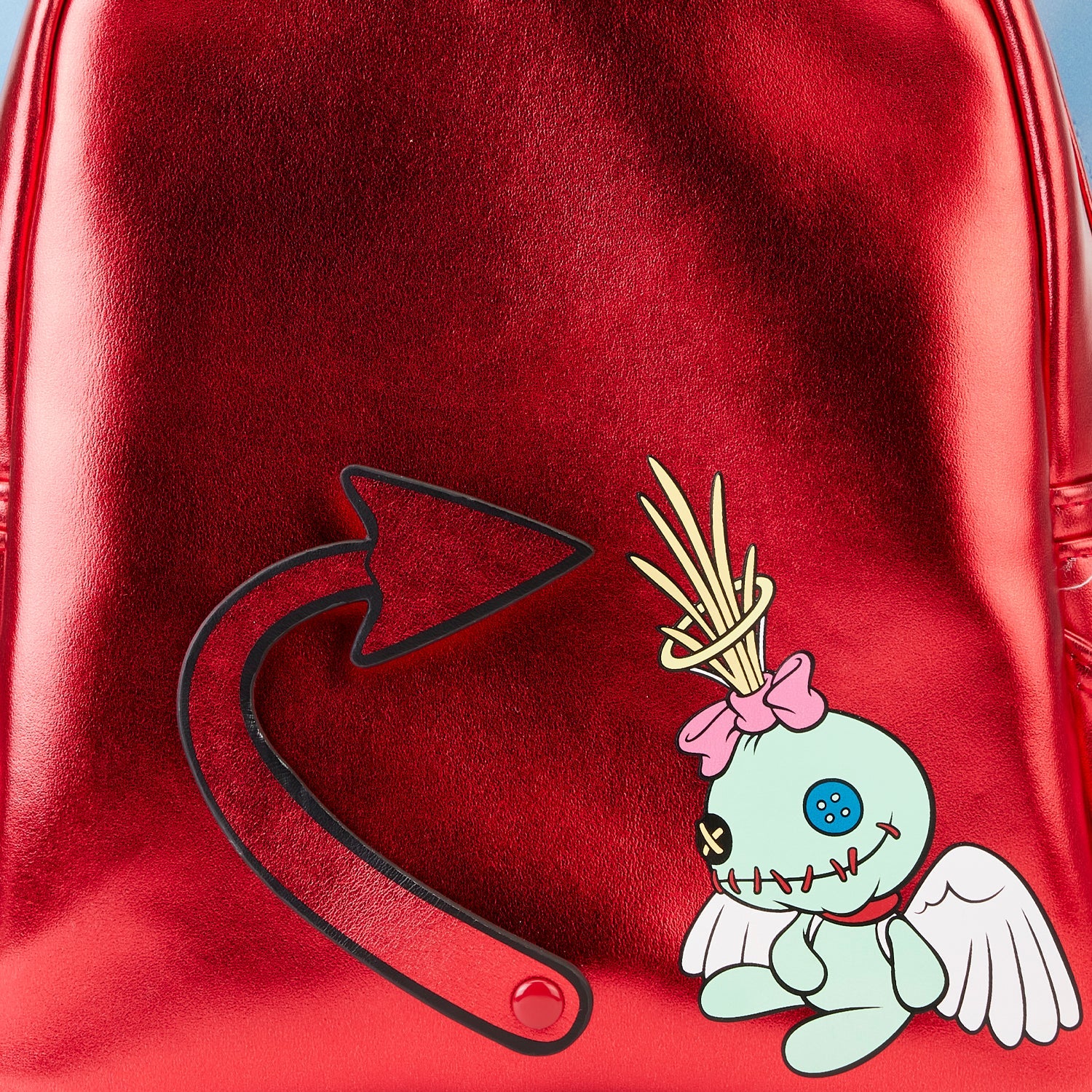 Buy Stitch Holiday Snow Angel Glitter Mini Backpack at Loungefly.