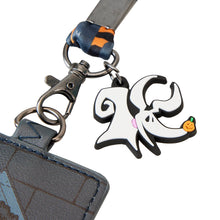 Load image into Gallery viewer, LF Jack Skellington Town Hall Lanyard with Card Holder
