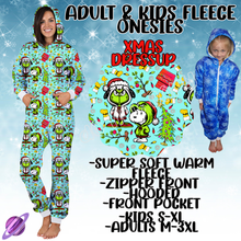 Load image into Gallery viewer, XMAS DRESSUP - ADULT &amp; KIDS FLEECE ONESIES CLOSING 9/28
