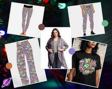 Load image into Gallery viewer, NIGHTMARE HEARTS - B98 - LEGGING/CAPRI PREORDER CLOSING 9/22
