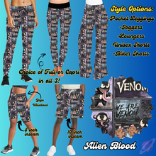 Load image into Gallery viewer, ALIEN BLOOD - LEGGING/JOGGER/LOUNGER/SHORTS - BATCH 100 PREORDER CLOSING 1/20
