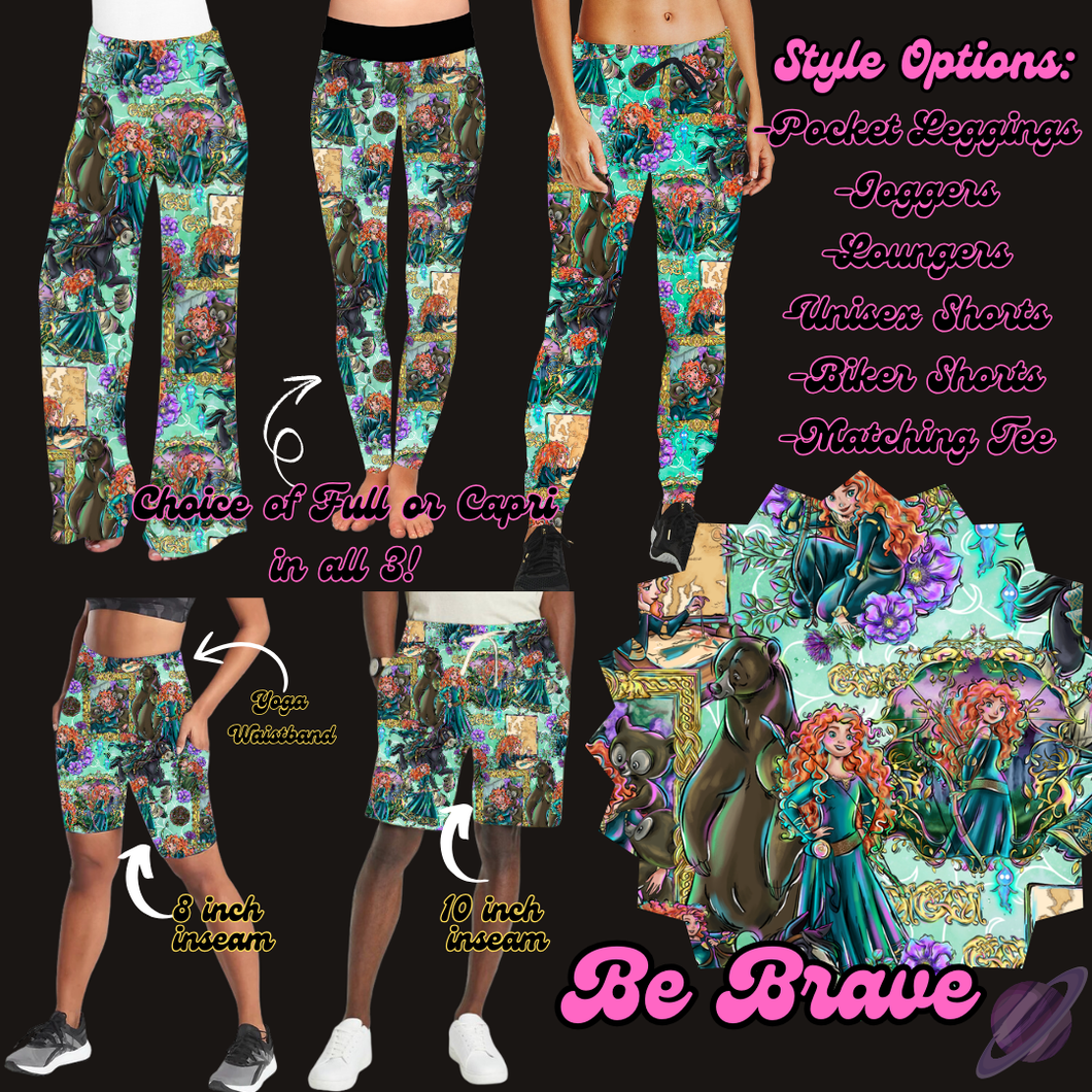 BE BRAVE- LEGGING/JOGGER/LOUNGER/SHORTS - BATCH 102 PREORDER CLOSING 3/9