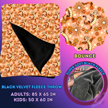 Load image into Gallery viewer, BOUNCE- SOFT BLACK FLEECE THROW 13-PREORDER CLOSING 1/14
