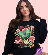 Load image into Gallery viewer, BUTTERFLY CREWNECK SWEATSHIRT
