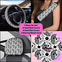 Load image into Gallery viewer, 5 PIECE CAR SET-BW MASK-PREORDER CLOSING 9/5
