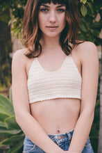 Load image into Gallery viewer, Cotton Crocheted Bralette Small / Natural

