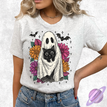 Load image into Gallery viewer, BATCH 116-GHOST KITTY TEE

