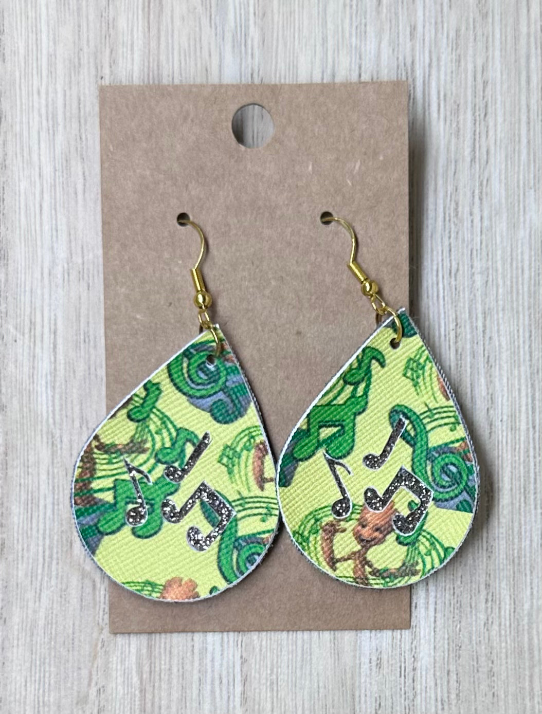 Musical Tree Hero Earrings