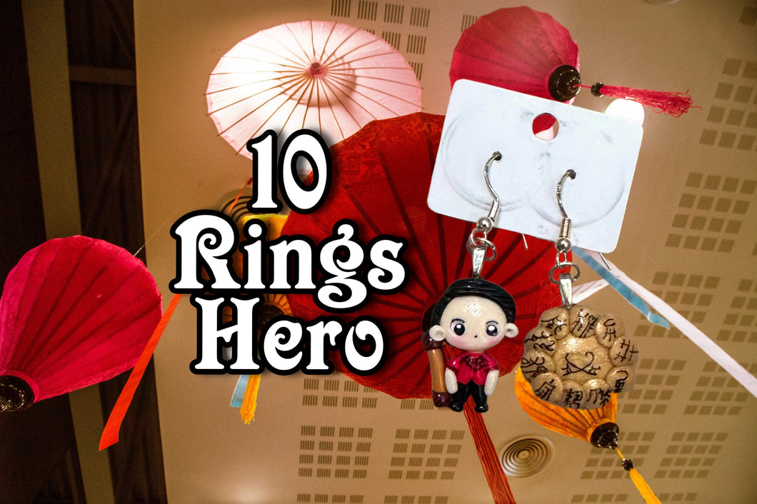 10 Rings Hero Earrings