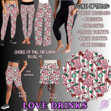 Load image into Gallery viewer, LOVE DRINKS-BATCH 120 PREORDER-6 STYLES OF BOTTOMS-PREORDER CLOSING 12/18
