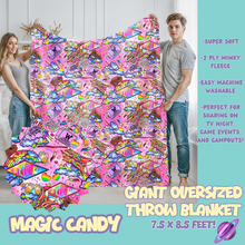 Load image into Gallery viewer, MAGIC CANDY - OVERSIZED THROW BLANKET 11 - PREORDER CLOSING 2/2
