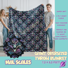 Load image into Gallery viewer, MAL SCALES - OVERSIZED THROW BLANKET 11 - PREORDER CLOSING 2/2
