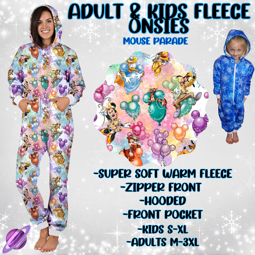 MOUSE PARADE-ONESIES ROUND 3- PREORDER CLOSING 9/23