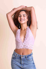 Load image into Gallery viewer, Plunge Racerback Bralette Small / Mauve
