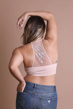Load image into Gallery viewer, Plus Size Tattoo Back Bralette 1X2X / Blush
