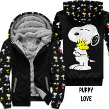 Load image into Gallery viewer, JACKET RUN 14-PUPPY LOVE-FLEECE OR COTTON LINER-PREORDER CLOSING 12/16
