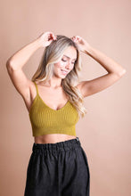 Load image into Gallery viewer, Rib Knit Lounge Brami Bralette
