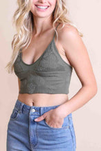 Load image into Gallery viewer, Seamless Padded Textured Brami Bralette

