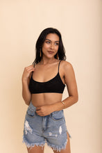 Load image into Gallery viewer, Sheer Mesh Basic Bralette Small / Black
