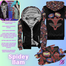 Load image into Gallery viewer, JACKET RUN 14-SPIDEY BAM-FLEECE OR COTTON LINER-PREORDER CLOSING 12/16
