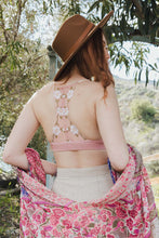 Load image into Gallery viewer, Spring Floral Lattice Bralette
