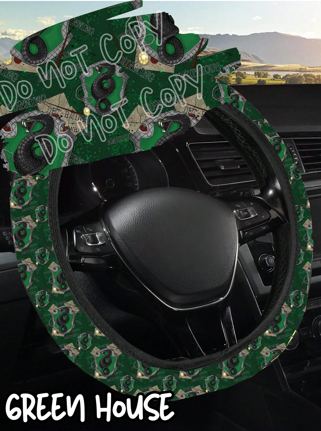 Green House - Steering Wheel Cover Preorder Round 3 Closing 10/25 ETA Early Dec