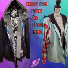 Load image into Gallery viewer, JACKET RUN 14-NEON BEARS-FLEECE OR COTTON LINER-PREORDER CLOSING 12/16
