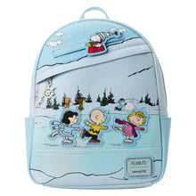 Load image into Gallery viewer, Loungefly Peanuts Charlie Brown Ice Skating Mini Backpack
