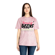 Load image into Gallery viewer, Beauty Geeks Logo Unisex Color Blast T-Shirt
