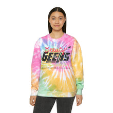 Load image into Gallery viewer, Beauty Geeks Logo Unisex Tie-Dye Sweatshirt
