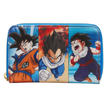Load image into Gallery viewer, Loungefly-Dragon Ball Z Trio Zip Around Wallet
