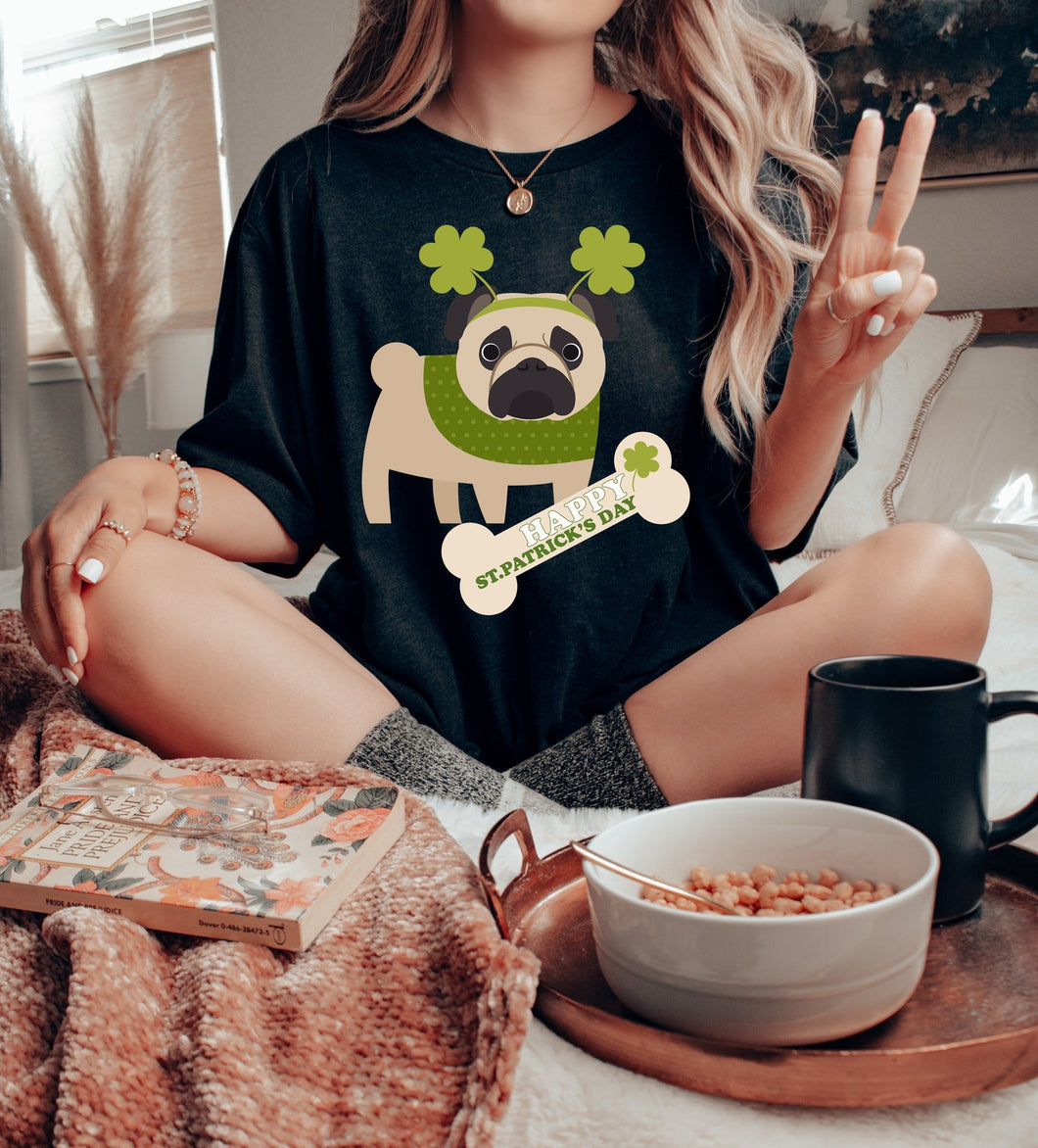 BATCH 70-ST PATTY DOGS- UNISEX TEE ADULTS/KIDS PREORDER CLOSING 12/16