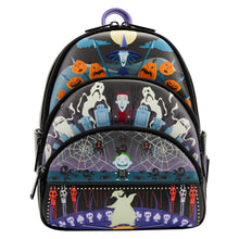 Load image into Gallery viewer, The Nightmare Before Christmas Glow Triple Pocket Mini Backpack
