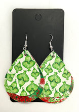 Load image into Gallery viewer, Christmas Pleather Earrings
