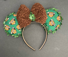 Load image into Gallery viewer, Space Bears Fabric Mouse Ears
